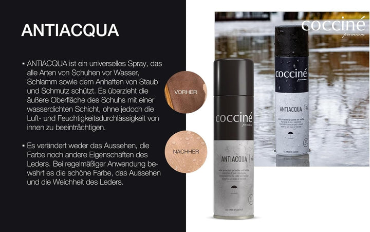 Cocciné - Schuh Pflege Set, Wildleder und Nubuk Pflegeset, Schuhpflege, Schuhreinigung, Farbauffrisc