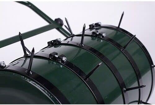 Rasen Aerator für Gartenwalze Walze Aerifizierer Rasenlüfter 5-TLG 40 cm 8 Dorn