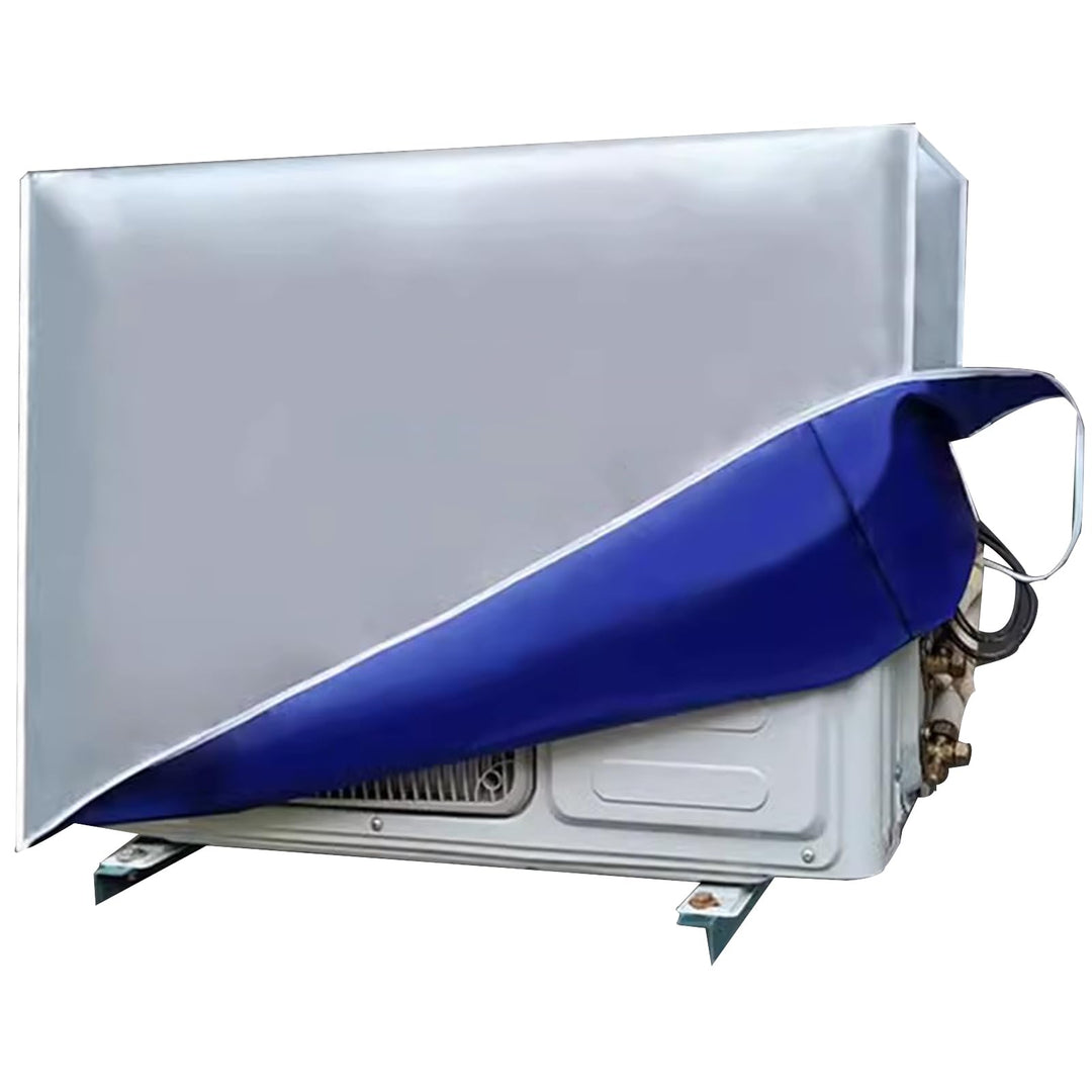 Abdeckungs Aussenklimaanlage, Wasserdichter Klimaanlagenabdeckungen Silber 100 x 41 x 80cm, Silber 1