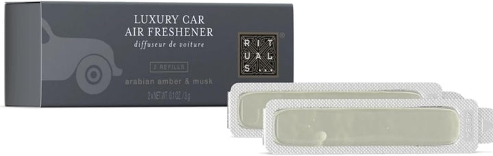 RITUALS Auto Parfüm Refill Homme Car Air Freshener – 2 Nachfüller für das Auto mit Aroma von Amber u