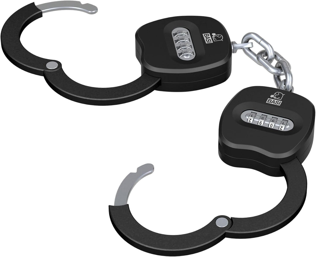 BASI | E-Scooter Schloss mit Zahlencode 4-stellig | massives Handschellenschloss Fahrradschloss | Di
