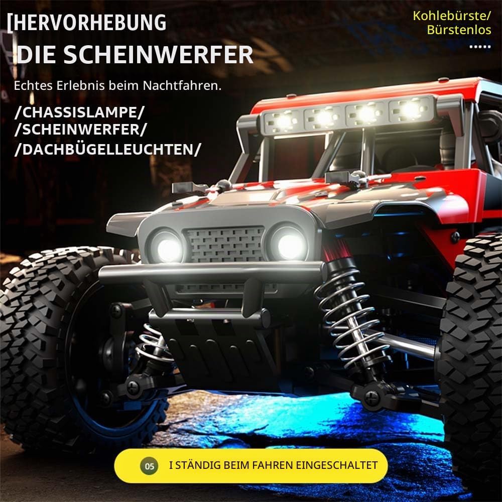 X-Verse SG202MAX Ferngesteuertes Auto, 1:20 55KM/H RC Autos Bürstenlose, 4WD All Terrain Offroad RC