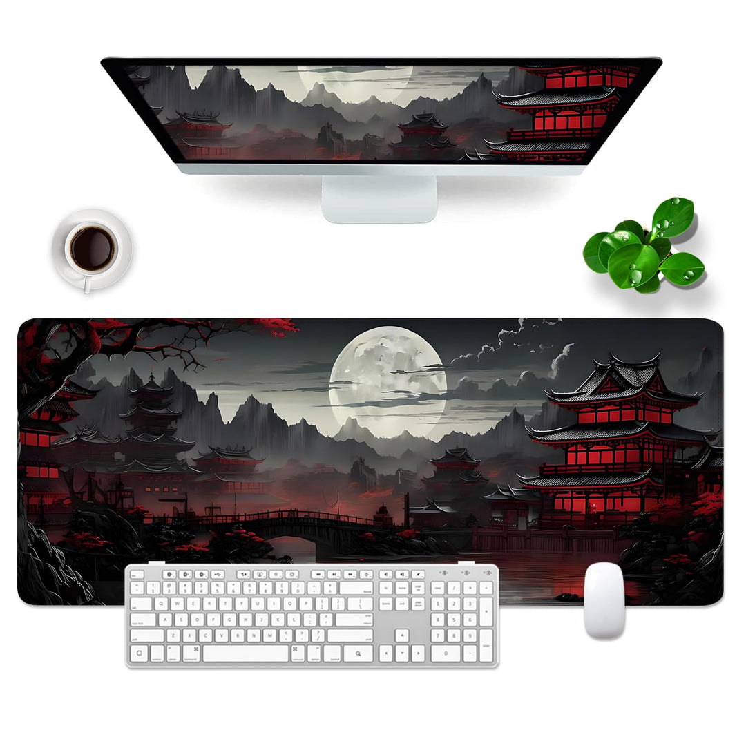 Japan Mauspad xl Gaming Mousepad Desk Pad Gross Desk Mat Japanisch Bürozubehör Anime Schreibtischunt
