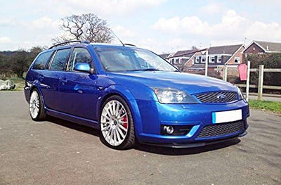 Cup Front Spoiler Lippe Schürze Ansatz ABS Lackierbar Schwarz