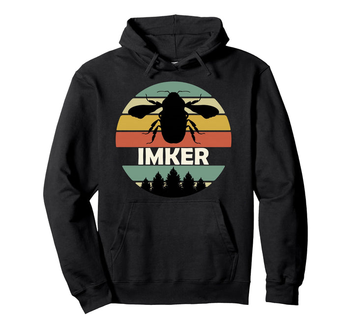 Bienen Imker Honig Imkerei Bienenzüchter Vintage Retro Pullover Hoodie