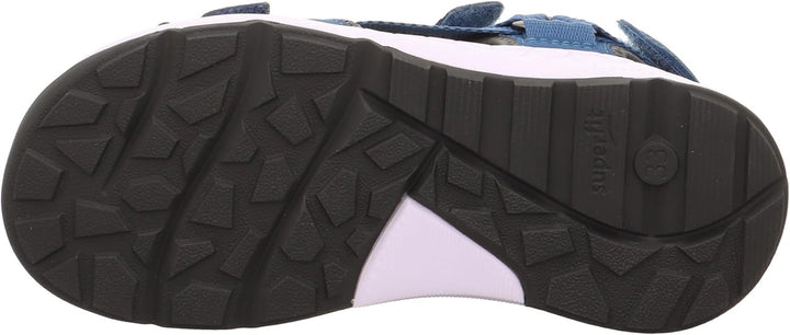 Superfit Mädchen Criss Cross Sandale 1-000580Sandale 27 EU Weit Blau Grün 8030, 27 EU Weit Blau Gr&#