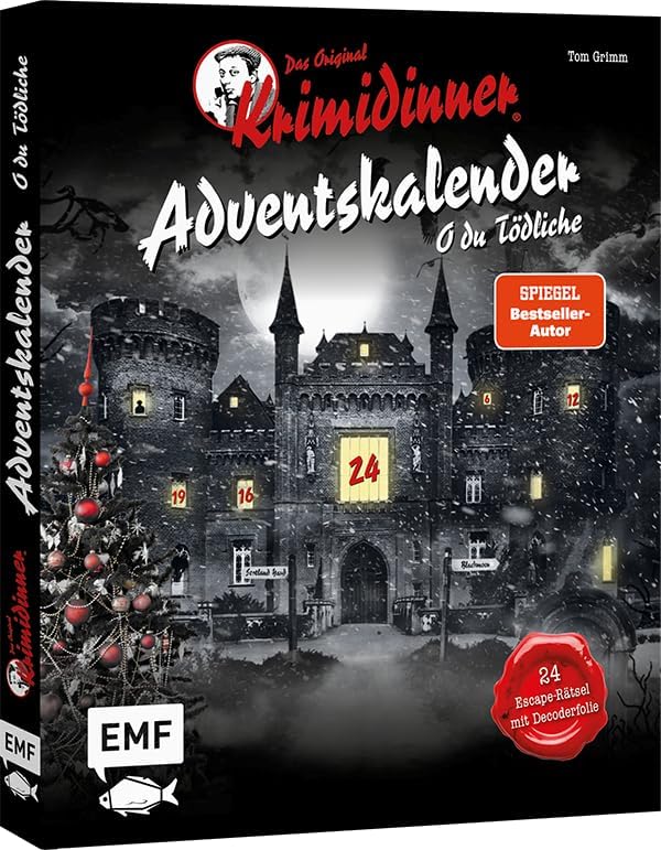 Der offizielle Escape-Adventskalender zum Original Krimidinner®: O du Tödliche – Weihnachten bei den