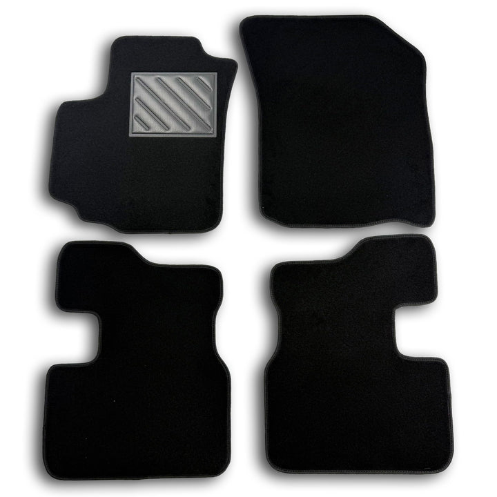 Fussmatten für FIAT Sedici 2006–2014, massgeschneidert, rutschfest, Absatzschoner aus PVC, Befestigu