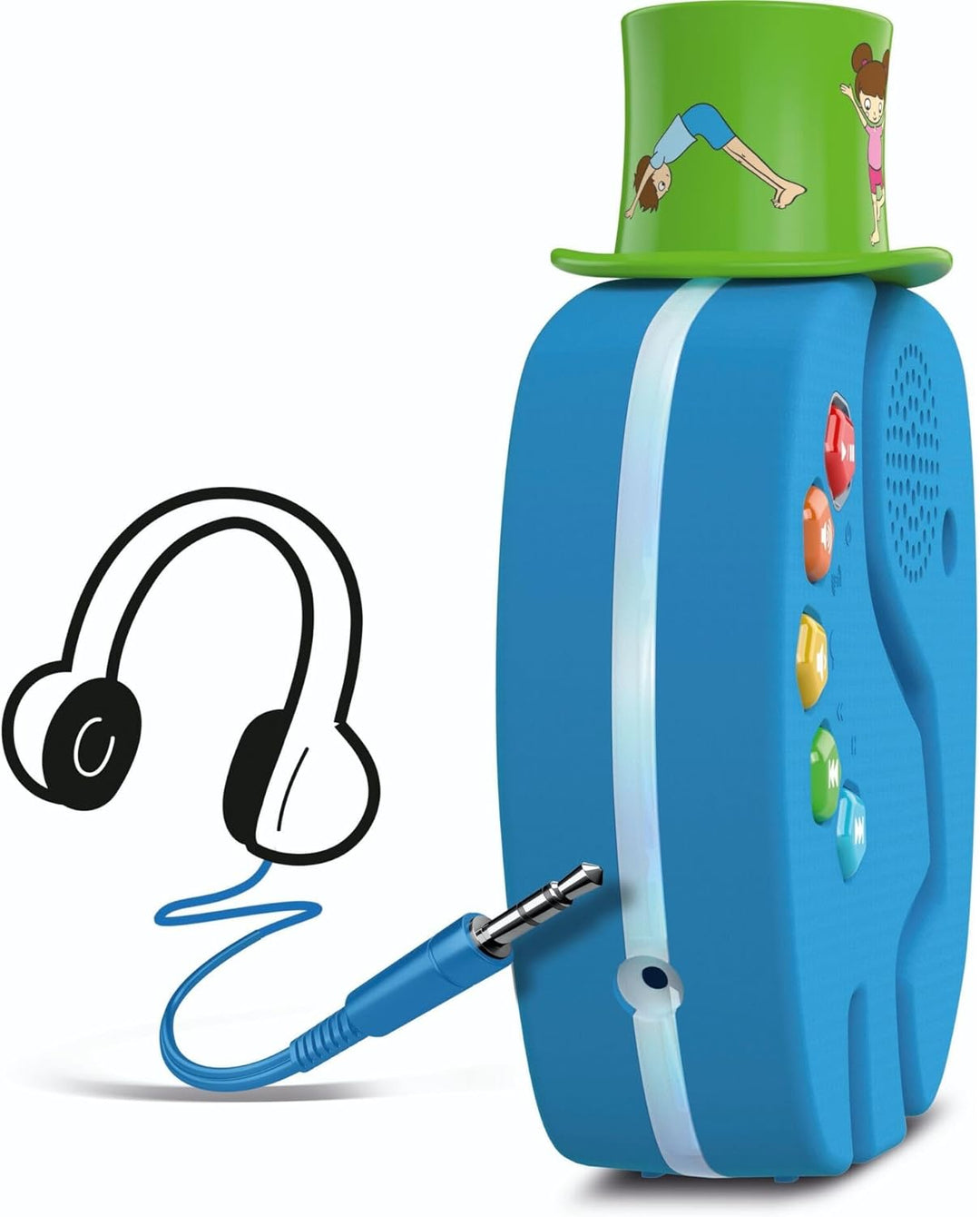 TechniSat TECHNIFANT - Audioplayer und Bluetooth-Lautsprecher für Kinder (inkl. Nachtlicht, mit MP3