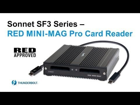 Sonnet Technologies SF3 Series - RED-Mini MAG Kartenleser, SF3-2RMM