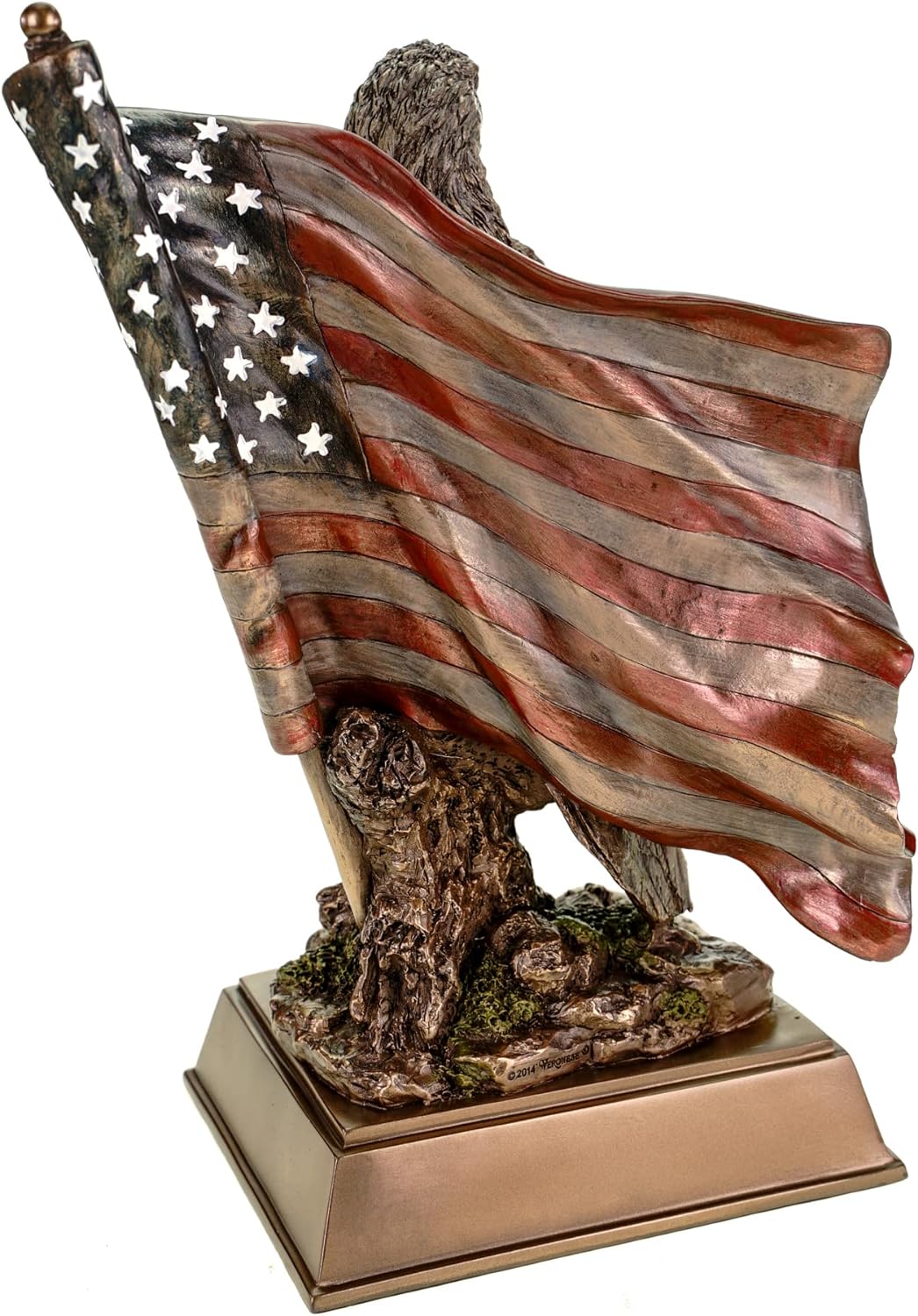 Veronese Weisskopfseeadler mit US Flagge Adler Freiheitsstatue Statue of Liberty Figur Skulptur