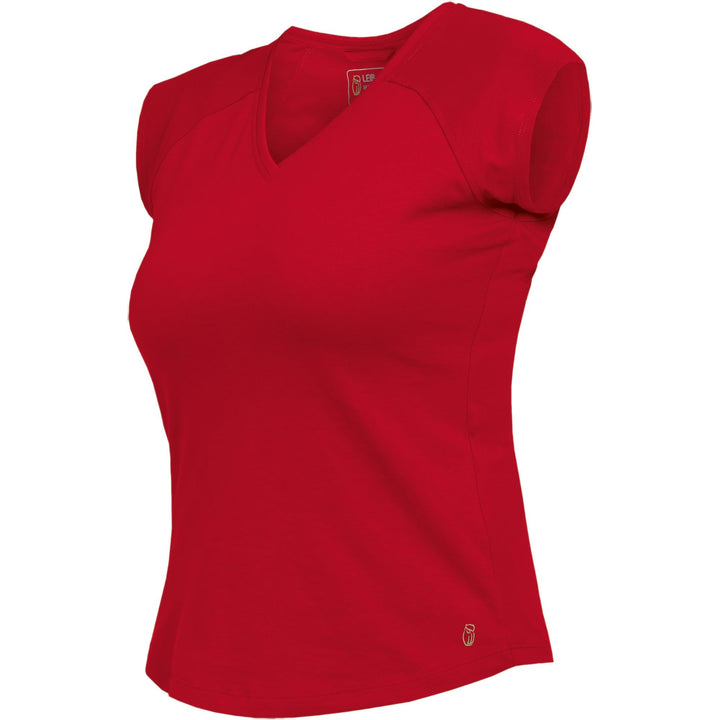 Leibwächter Flex-Line Damen T-Shirt V-Ausschnitt, tailliertes Arbeitsshirt Frauen, schnelltrocknend,