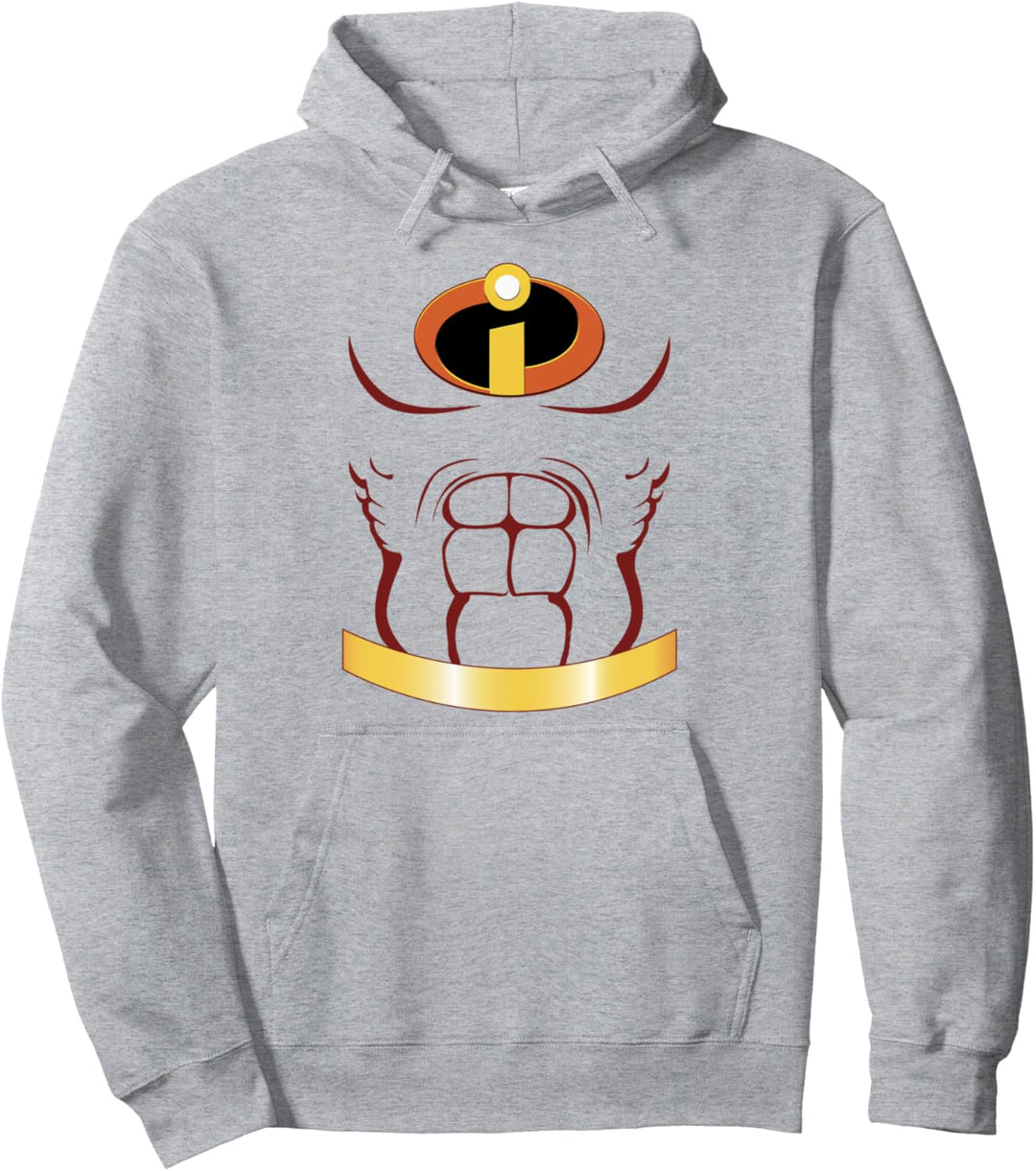 Disney Pixar Incredibles Mr. Incredible Costume Pullover Hoodie