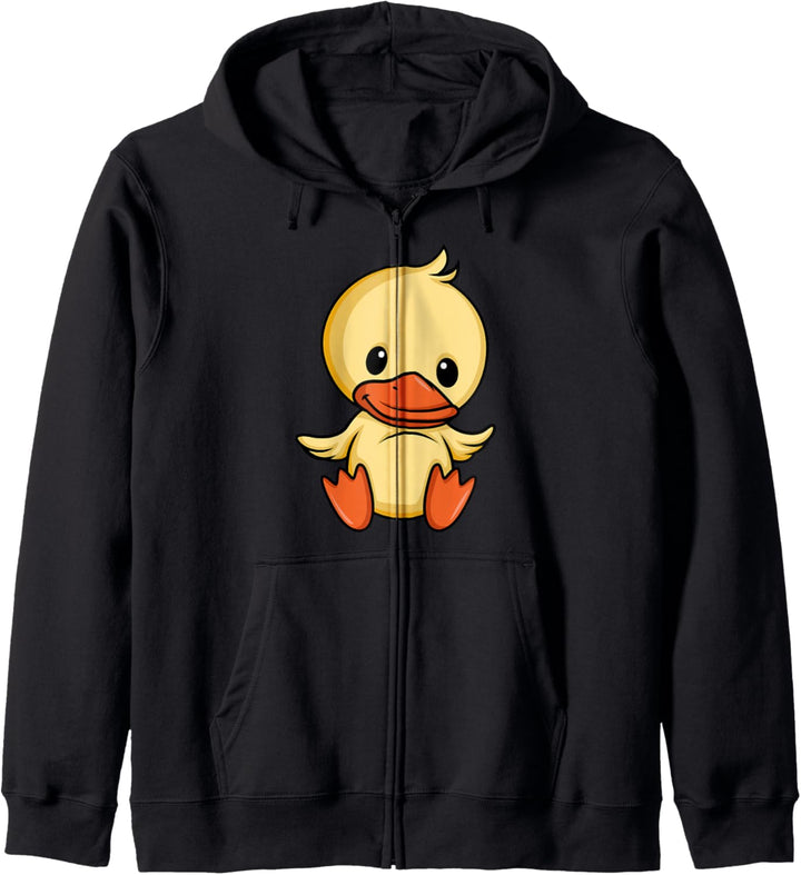 Duck Chibi Kawaii Anime Japanische lustige süsse Ente Kapuzenjacke
