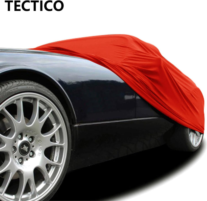 TECTICO Indoor Sportwagen Autoplane Elastisch Atmungsaktiv Staubschutz Weich Stretch Stoff Elegante