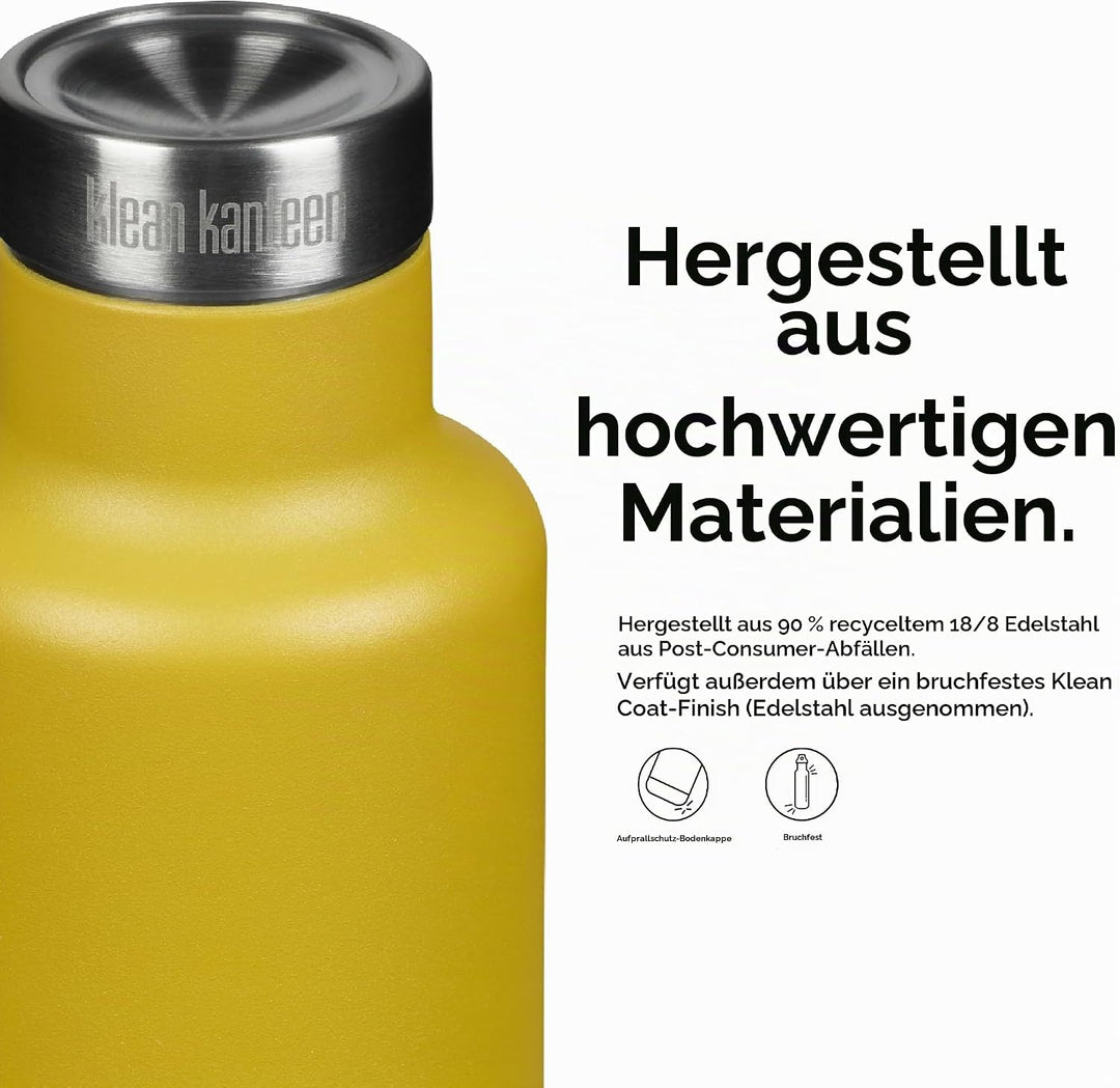 Klean Kanteen Herren Classic Vi Trinkflasche Einheitsgrösse Marigold, Einheitsgrösse Marigold