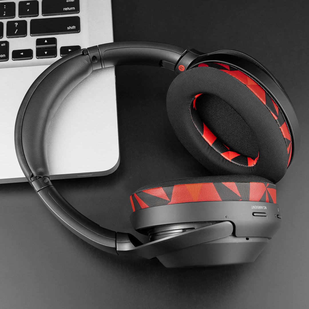SOULWIT Kühlgel Ersatzpolster Ersatz Ohrpolster für Sony WH-1000XM3 (WH1000XM3) Over-Ear-Kopfhörer,