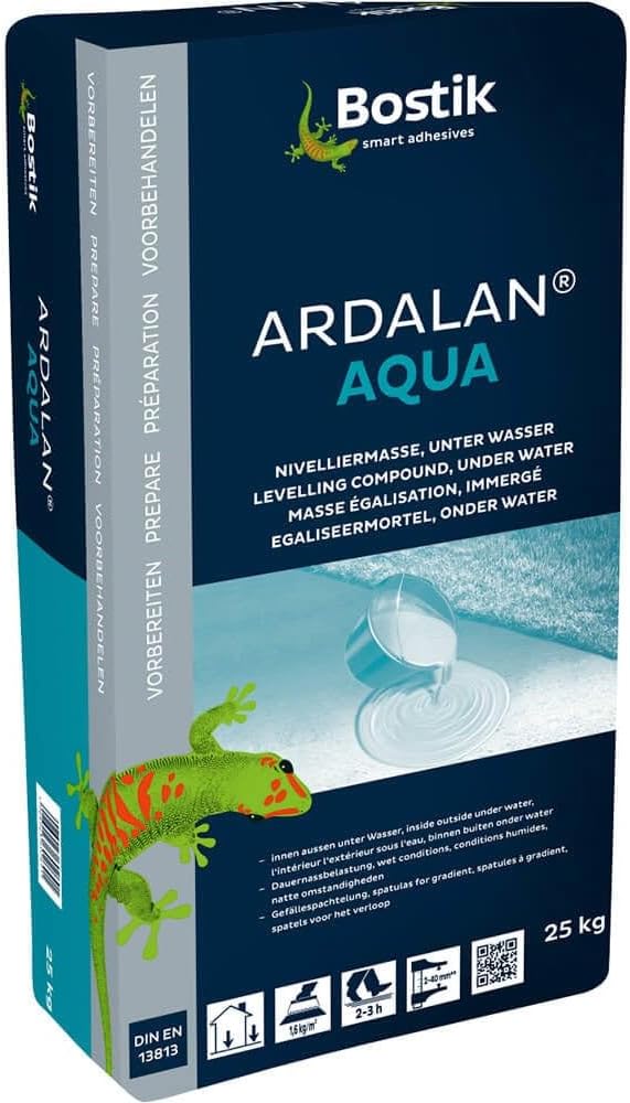 Bostik Ardalan Aqua Ardalan WP Boden Ausgleichsmasse-Nivelliermasse 25 kg Sack