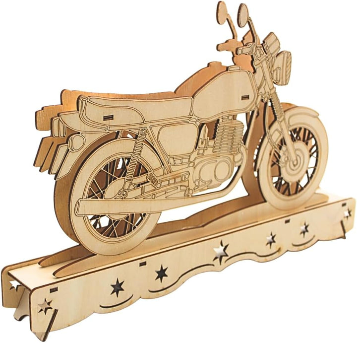 Ostalgie Moped Schwippbogen, DDR - Moped Schwibbogen, Lichterbogen Ostalgie, Schwibbogen DDR-Fahrzeu