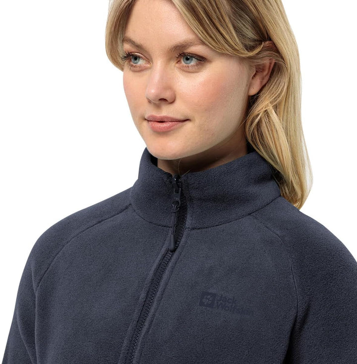 Jack Wolfskin Damen Moonrise Fleecejacke Damen Jacke XL night blue, XL night blue