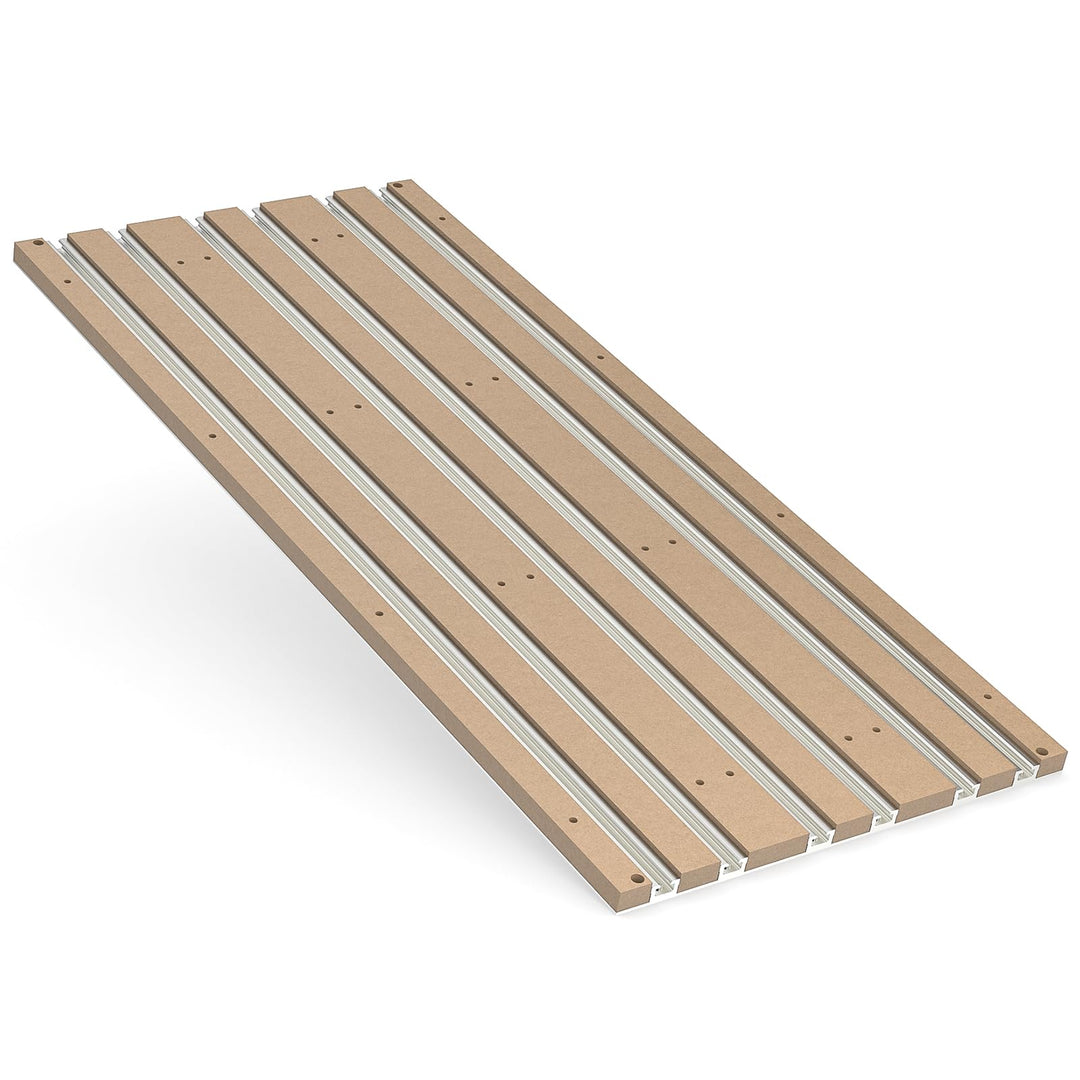 Genmitsu 4080 Aluminium- und MDF-Hybrid-Spoilboard-Tisch für 4040 RENO CNC-Fräsmaschine, erweitert d