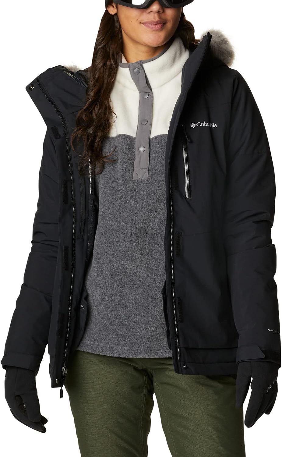 Columbia Damen Ava Alpine Isolierte Skijacke Schwarz XS, Schwarz XS