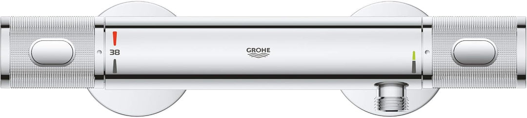 GROHE Precision Feel - Thermostat-Wannenbatterie, chrom, 34788000 &amp; Precision Feel - Thermostat-Brau