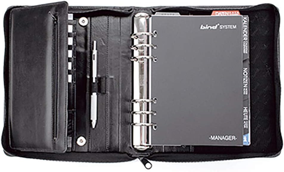 bind Terminplaner Modell T300-1, A5, ohne Kalender, schwarz