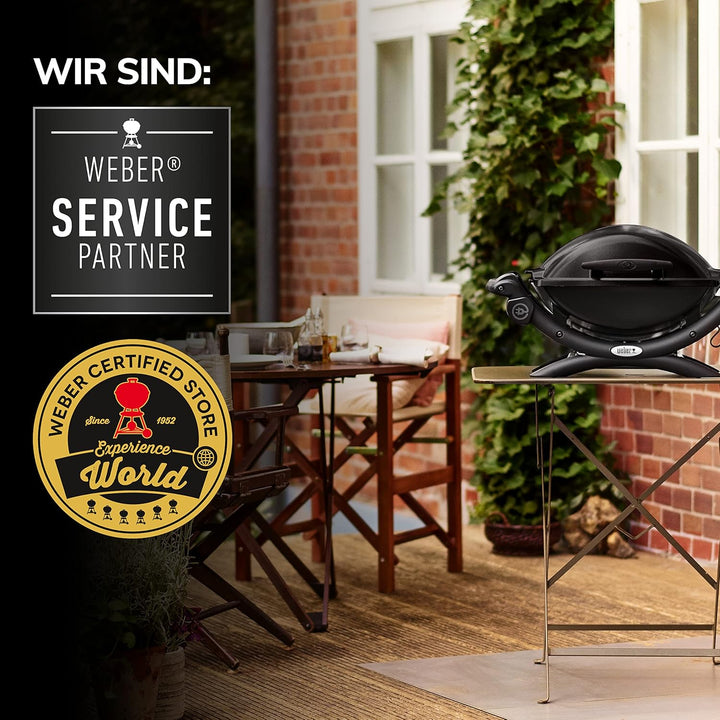 Weber Heizelement [Original Ersatzteil] für Elektrogrill Q 240 und 2400 66816 [1 Stück] mit Schraube