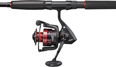 Penn Fierce IV Travel Spin Fishing Combo, Salzwasser-Angelrute und Rollenset, perfekt zum Spinnen, K