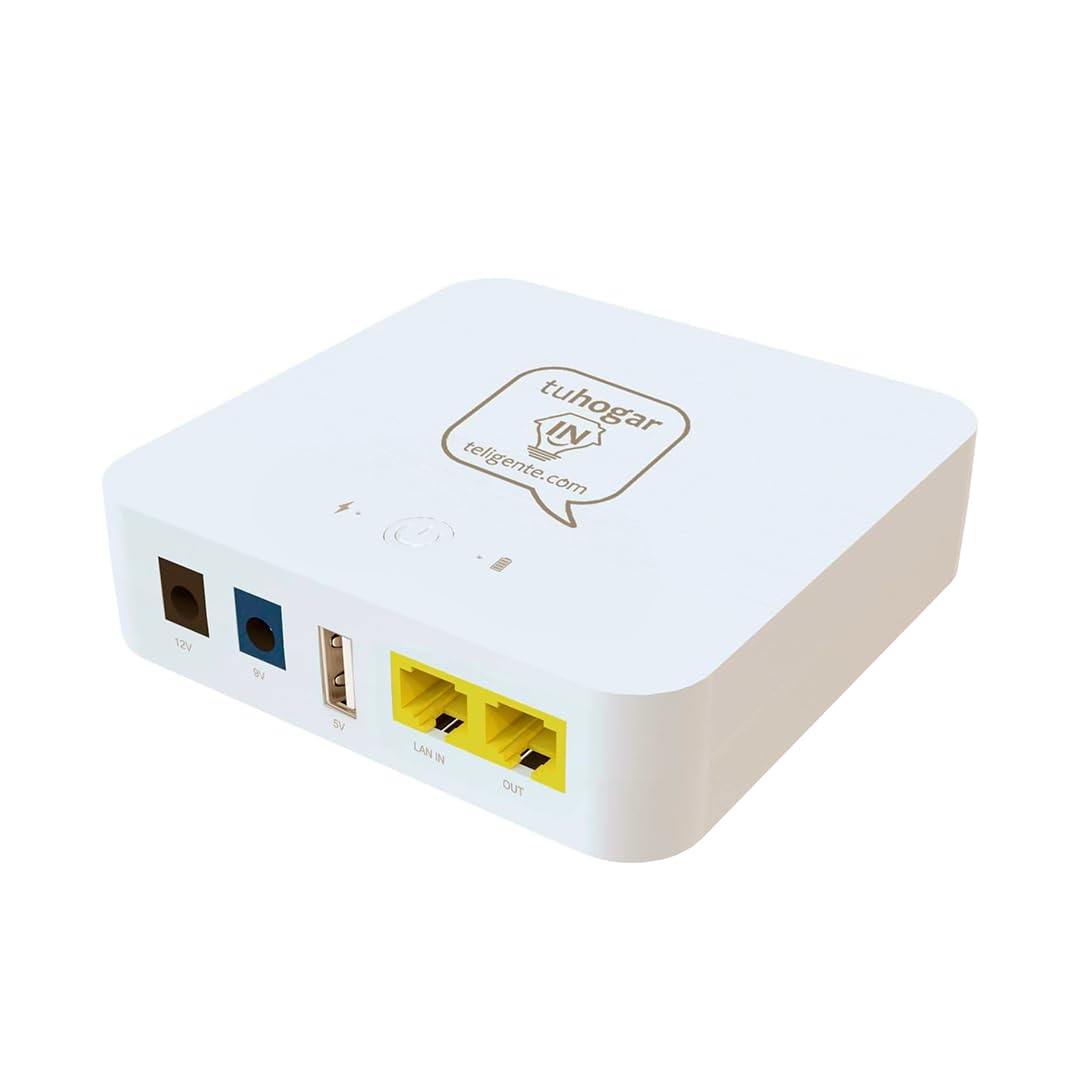 Unterbrechungsfreie Stromversorgung | Mini UPS Power Schutz Ladegerät Oder Mini-USV 5V/12V mit Inter