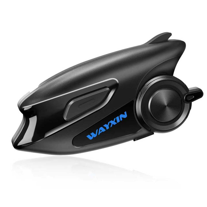WAYXIN X6S Motorrad Intercom,integriertem Mesh Intercom System, Dual-Chip für Audio-Multitasking Kop