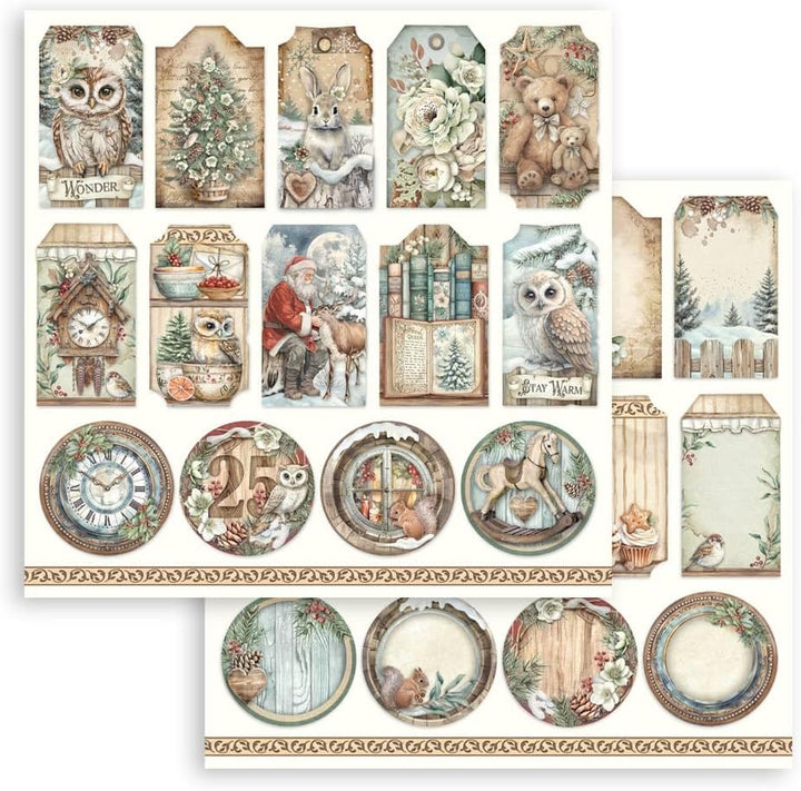 Stamperia - Scrapbook Paper Pad for Scrapbooking, Albums, Card Making, Bullet Journalling and More,
