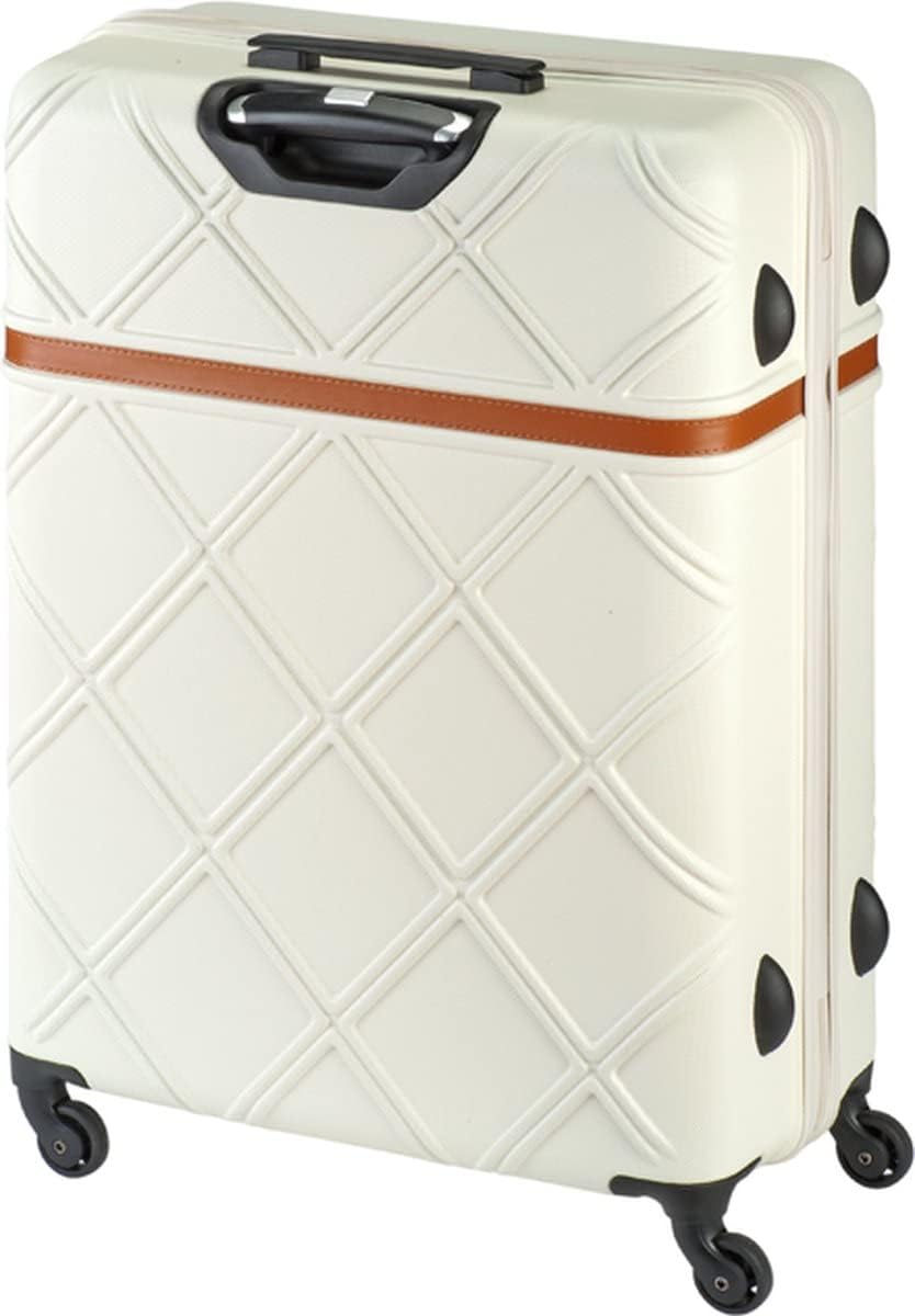 Princess Traveller Whistler, Reisekoffer, Weiss, Gross, Stilvoller Koffer, Robustes ABS-Material, Kr