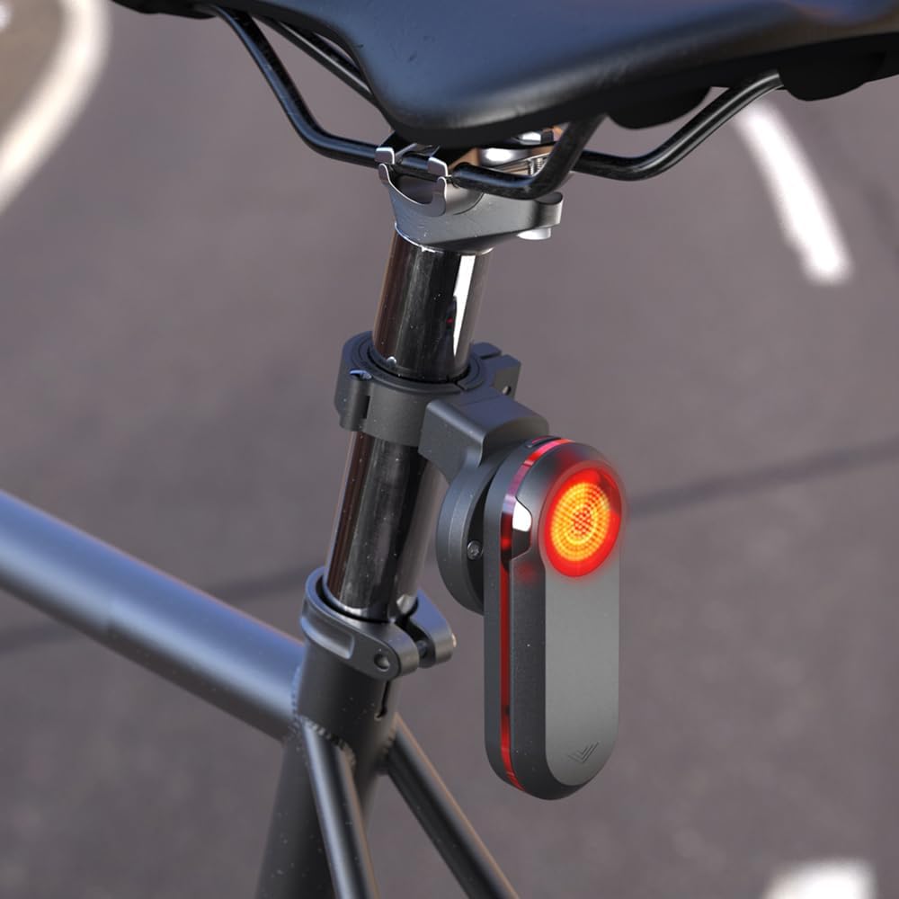 Halterung für AirTag Fahrrad Versteckt, GPS Tracker Fahrrad Diebstahlschutz - Sattelpfosten Reflekto