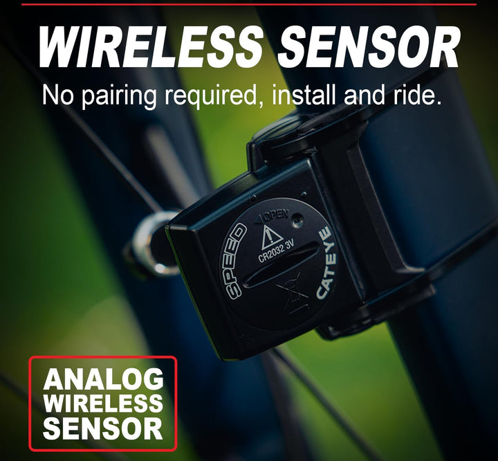 CATEYE Velo Wireless CC-VT230W Fahrradcomputer Does not apply Schwarz, Does not apply Schwarz