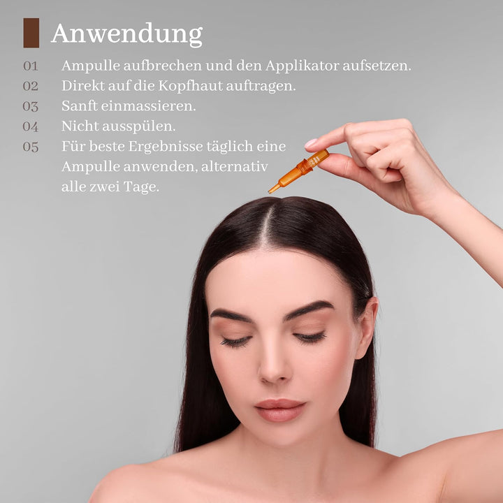 Diamond Hair Plus - Natürliches Keratin Haarserum mit Biotin - und Procapil - Unterstützung - Haarku