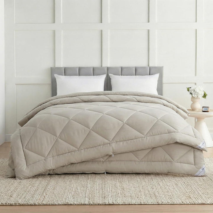 WAVVE Bettdecke 135x200 4 Jahreszeiten 2 teilig - Ganzjahresdecke 135x200cm 300gsm+ Sommerdecke 135