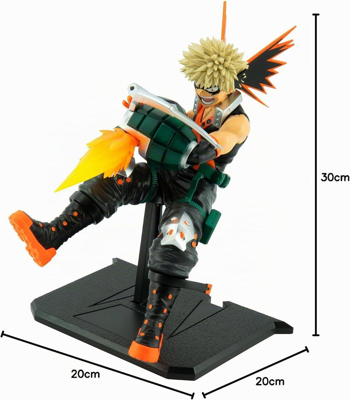 Abysse Corp My Hero Academia Actionfigur Bakugo AP Shot 1:10 Scale Bedruckt, aus PVC, in Geschenkver