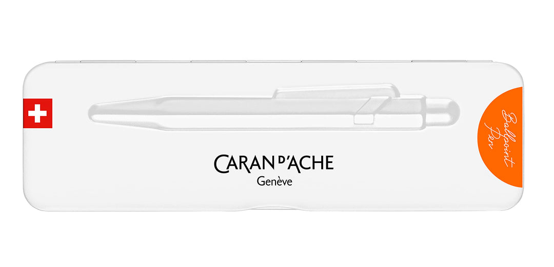 Caran d'Ache Kugelschreiber 849 Colormat-X orange mit Slimpack