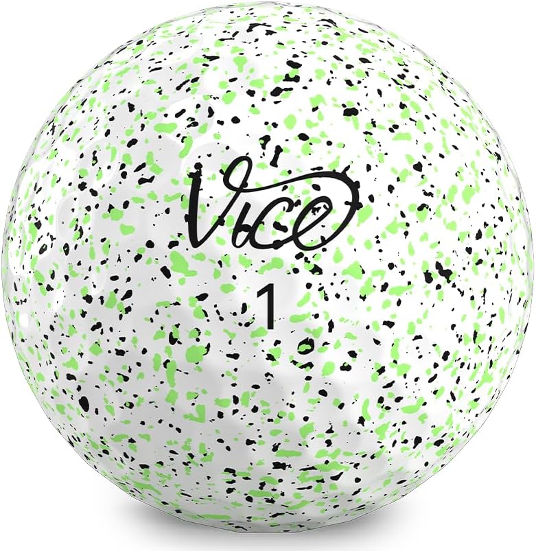 Vice Golf Pro 2020 | 12 Golf Bälle | Eigenschaften: 3-Piece Cast Urethan, maximale Kontrolle, hoher