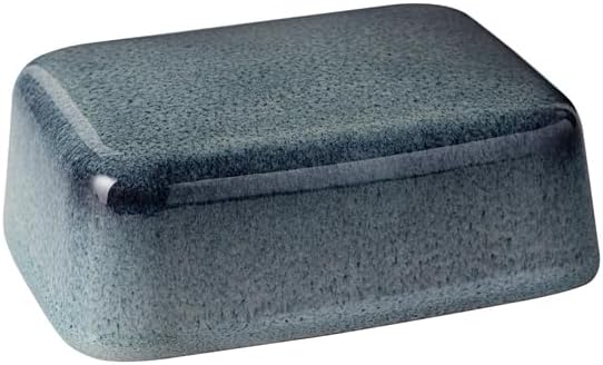 like. by Villeroy & Boch – Lave gris Butterdose Grau, Spülmaschinenfest, Mikrowellensicher, Buttersc