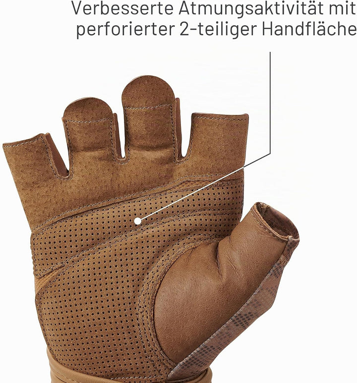 Harbinger Pro Wristwrap Handschuhe, Hebehandschuhe für diejenigen, die Flexibilität und Atmungsaktiv