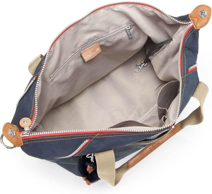 Kipling Damen kunst Tote Bag, Blau (True Navy C), Einheitsgrösse EU True Navy Combo, True Navy Combo