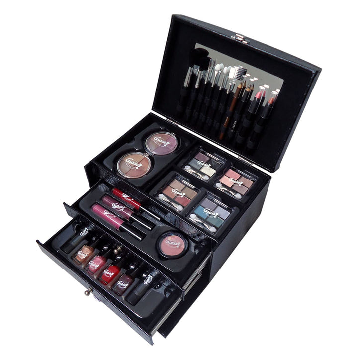 Gloss Stylish Essentials Make up, Geschenkset, 44-teilig, GM-07208-11 Geschenk-Box - Make-up Kit