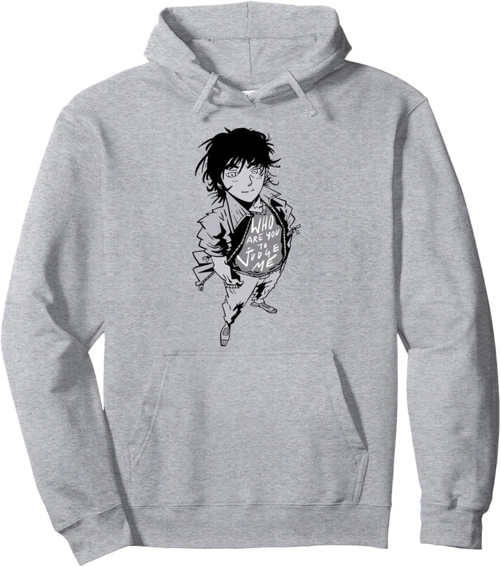 Wer bist du, um mich zu beurteilen Anime Japanischer Junge Mann Pullover Hoodie