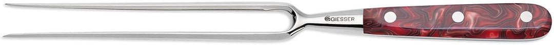 Giesser seit 1776 - Made in Germany - Tranchiergabel 21 cm Red Diamond, PremiumCut Fork No 1, Fleisc