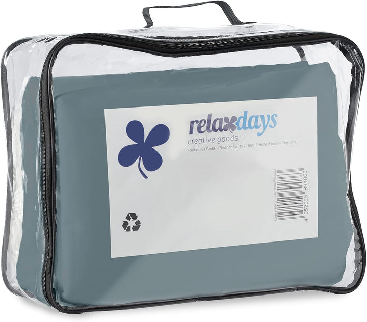 Relaxdays Sonnensegel rechteckig, BxT: 2 x 3 m, wasserabweisend, UV-beständig, mit Spannseilen, Terr