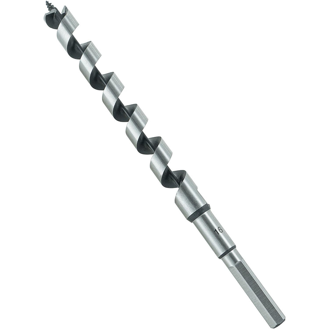 ENT 09190 6-tlg. Schlangenbohrer Set - Gesamtlänge 460 mm - Ø 10-12-14-16-18-20 mm - extra lang