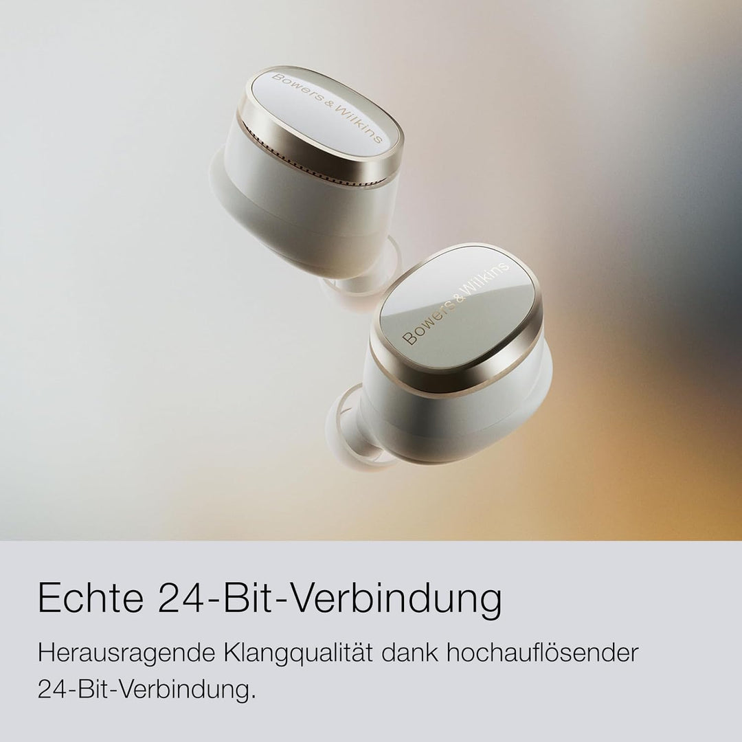 Bowers &amp; Wilkins Pi8 kabellose True Wireless Kopfhörer mit Aktiver Geräuschunterdrückung, Bluetooth,